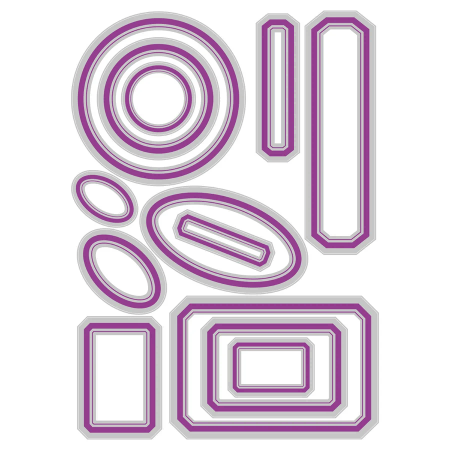 Poppy Crafts Cutting Dies & Stamp Set