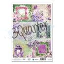 3 Quarter Designs Vellum Sheet A4 - Violet Dreams
