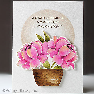 Penny Black Clear Stamps - Overflowing