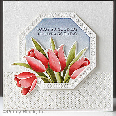 Penny Black Clear Stamps - Overflowing