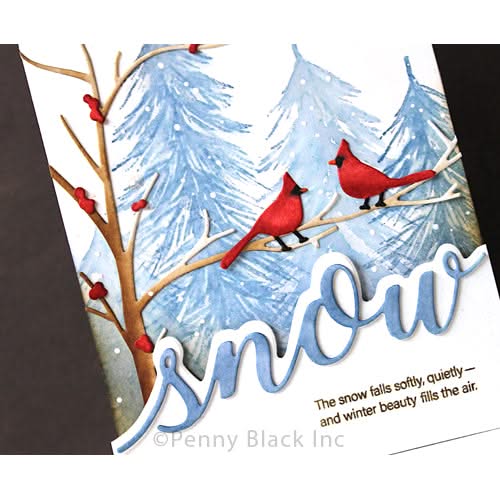 Penny Black Clear Stamps - Snow Builder*