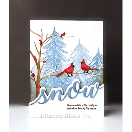 Penny Black Clear Stamps - Snow Builder*