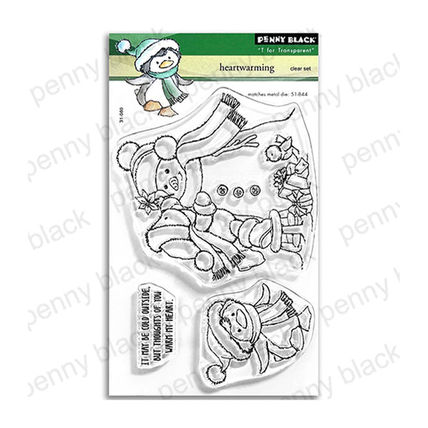 Penny Black Clear Stamps - Heartwarming*