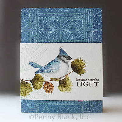 Penny Black Clear Stamps - Messenger