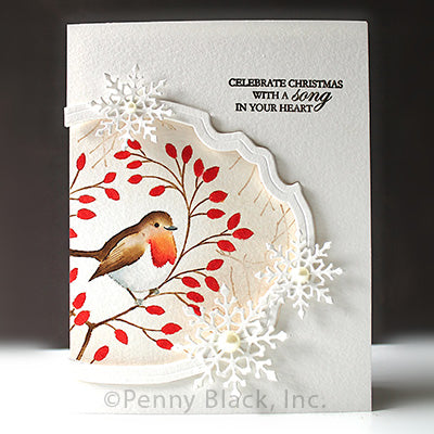 Penny Black Clear Stamps - Heartsong*