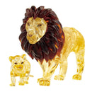 BePuzzled 3D Crystal Puzzle Lion And Baby
