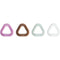 Clover Soft Triangle Stitch Markers Extra Small