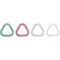 Clover Soft Triangle Stitch Markers Small
