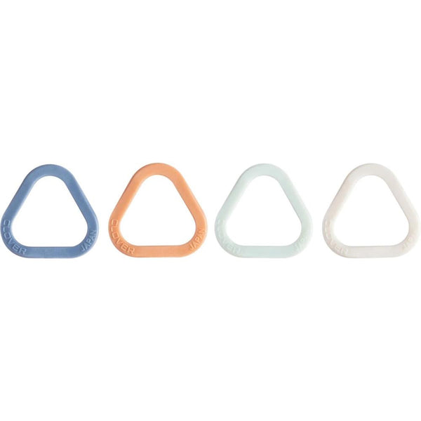 Clover Soft Triangle Stitch Markers Medium