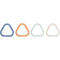 Clover Soft Triangle Stitch Markers Medium
