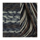 Fiddlesticks Harlequin 4ply Sock Yarn 50g - Black