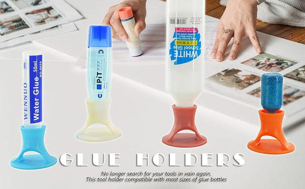 Universal Crafts Glue Bottle Holder - Blue