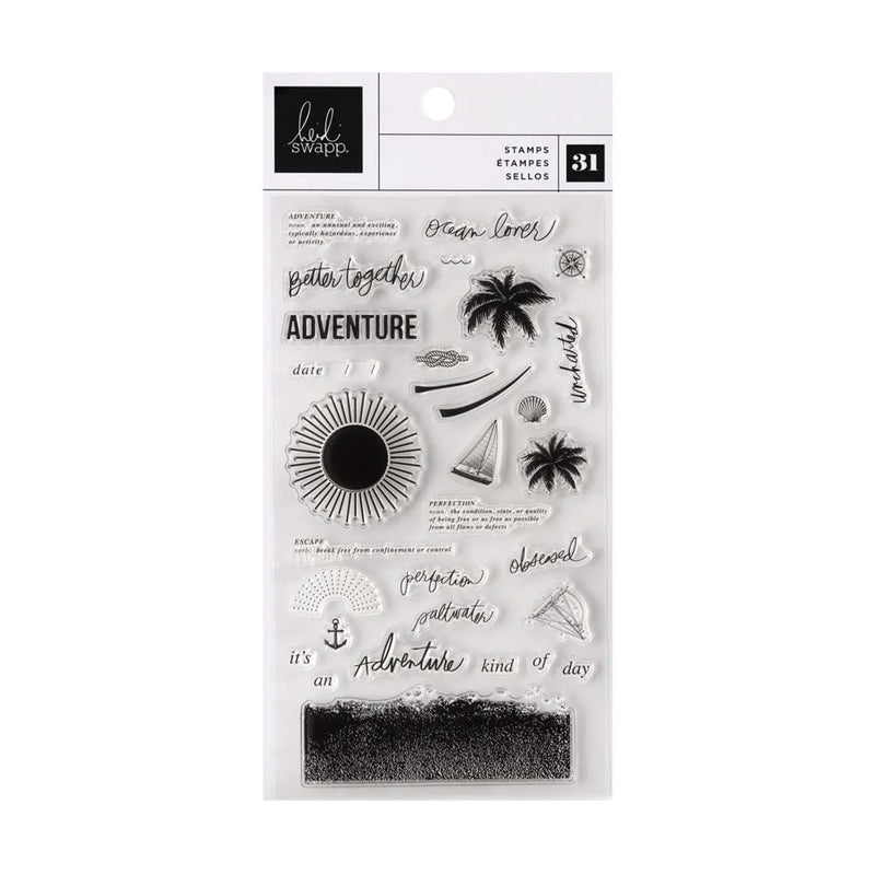 Heidi Swapp Clear Stamp Set - Set Sail 31pcs*