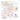 American Crafts Double-Sided Paper Pad 12"x 12" 48/Pkg - Rainbow Avenue
