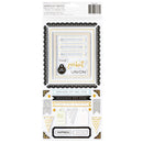 American Crafts A Perfect Match Thickers Stickers w/Gold Foil 91/Pkg