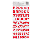 American Crafts Cutie Pie Thickers Stickers 97/Pkg - Glossy Puffy Alphabet