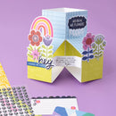 American Crafts Whatevs Puffy Stickers 180/Pkg - Matte Alpha
