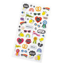 American Crafts Whatevs Puffy Stickers 48/Pkg - Icons*