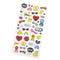 American Crafts Whatevs Puffy Stickers 48/Pkg - Icons