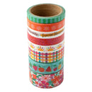 Pebbles Fun In The Sun Washi Tape 8/Pkg*
