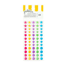 Pebbles Fun In The Sun Enamel Dots 60/Pkg*