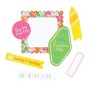 Pebbles Fun In The Sun Ephemera Die-Cuts 65/Pkg - Holographic Foil Journaling*