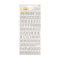 Pink Paislee Joyful Notes Thickers Stickers w/Gold Foil 182/Pkg - Alpha*