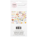 Pink Paislee Joyful Notes Ephemera Die-Cuts 61/Pkg - Vellum And Gold Foil - Icons*