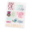 Pink Paislee Joyful Notes Clear Stamps 10/Pkg