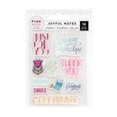 Pink Paislee Joyful Notes Clear Stamps 10/Pkg
