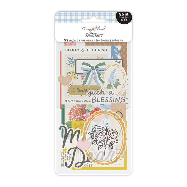 Maggie Holmes - Pretty Picnic Collection - Ephemera - Journaling