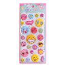Poppy Crafts Puffy Sticker - Fun Faces*