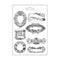 Stamperia Soft Maxi Mould A5 - Songs of the Sea - Labels