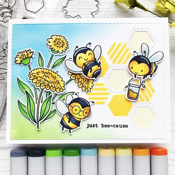 Poppy Crafts Cutting Dies & Stamp Set