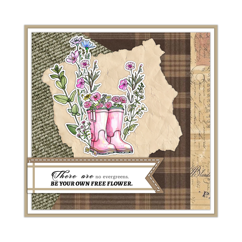 Poppy Crafts Cutting Dies & Stamp Set