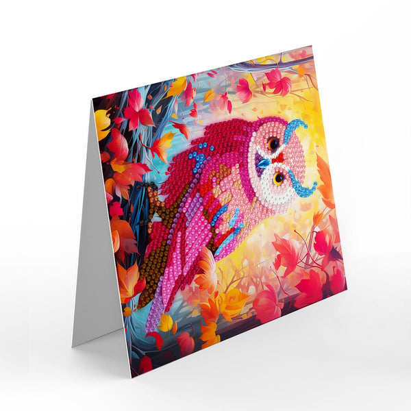 Poppy Crafts Diamond Art Greeting Card Kit