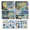 3 Quarter Designs 6"x 4" Card Making Pack - Grunged Baroque