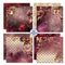 3 Quarter Designs Scrapbook Paper Pack 6"x 6" - Sugarplum Wreaths