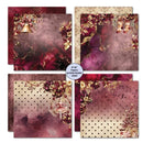3 Quarter Designs Scrapbook Paper Pack 8"x 8" - Sugarplum Wreaths