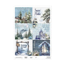3 Quarter Designs Vellum Sheets - Winter Chronicles