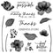 Poppy Crafts Cutting Dies & Stamp Set