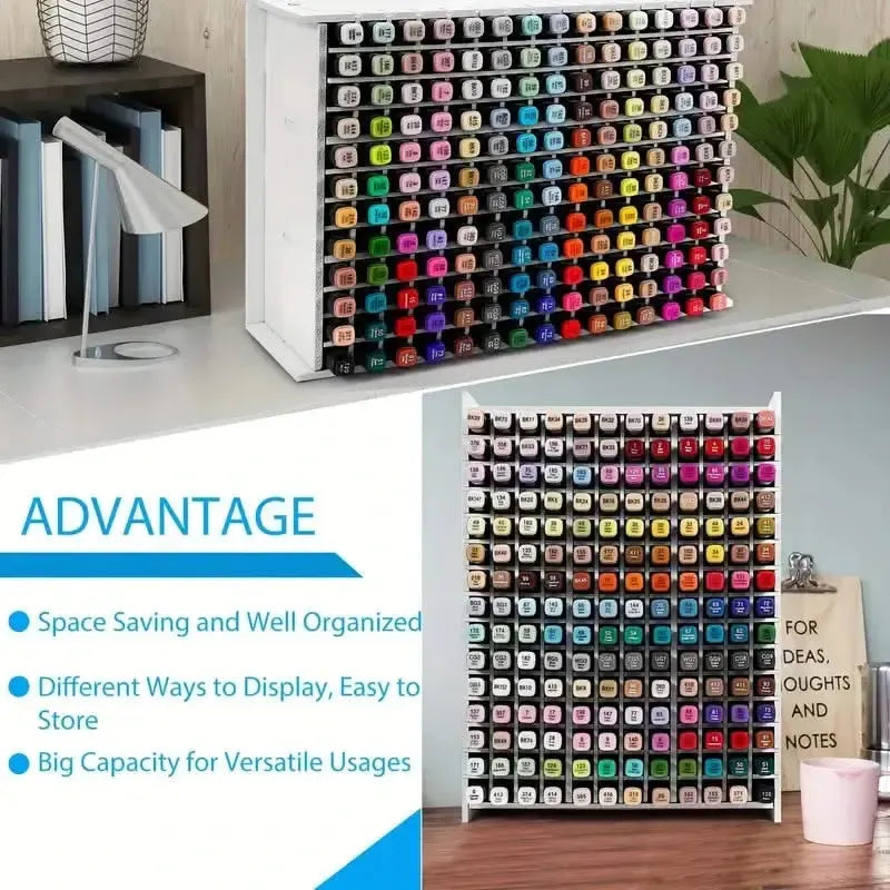 Universal Crafts 180 Piece Marker Storage