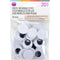 CousinDIY Paste-On Wiggle Eyes 25mm 20/Pkg Black