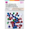 CousinDIY Paste-On Wiggle Eyes 10mm 50/Pkg Multi-Colored