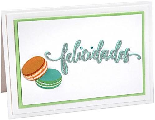 Sizzix Thinlits Die - Felicidades (Congratulations)*
