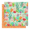 Graphic 45 Seas The Day Double-Sided Cardstock 12"x 12" - Oceans Of Love