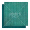 Graphic 45 Seas The Day Double-Sided Cardstock 12"x 12" - Turquoise Blue Pattern & Solid