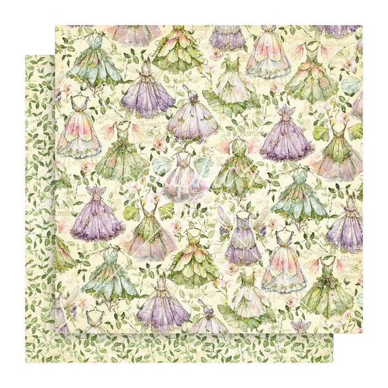 Graphic 45 Fairy Boutique Double-Sided Cardstock 12"x 12" - Enchanted Forest