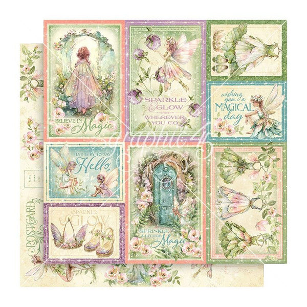 Graphic 45 Fairy Boutique Double-Sided Cardstock 12"x 12" - Make A Wish