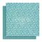 Graphic 45 Fairy Boutique Double-Sided Cardstock 12"x 12" - Aero Blue Pattern & Solid